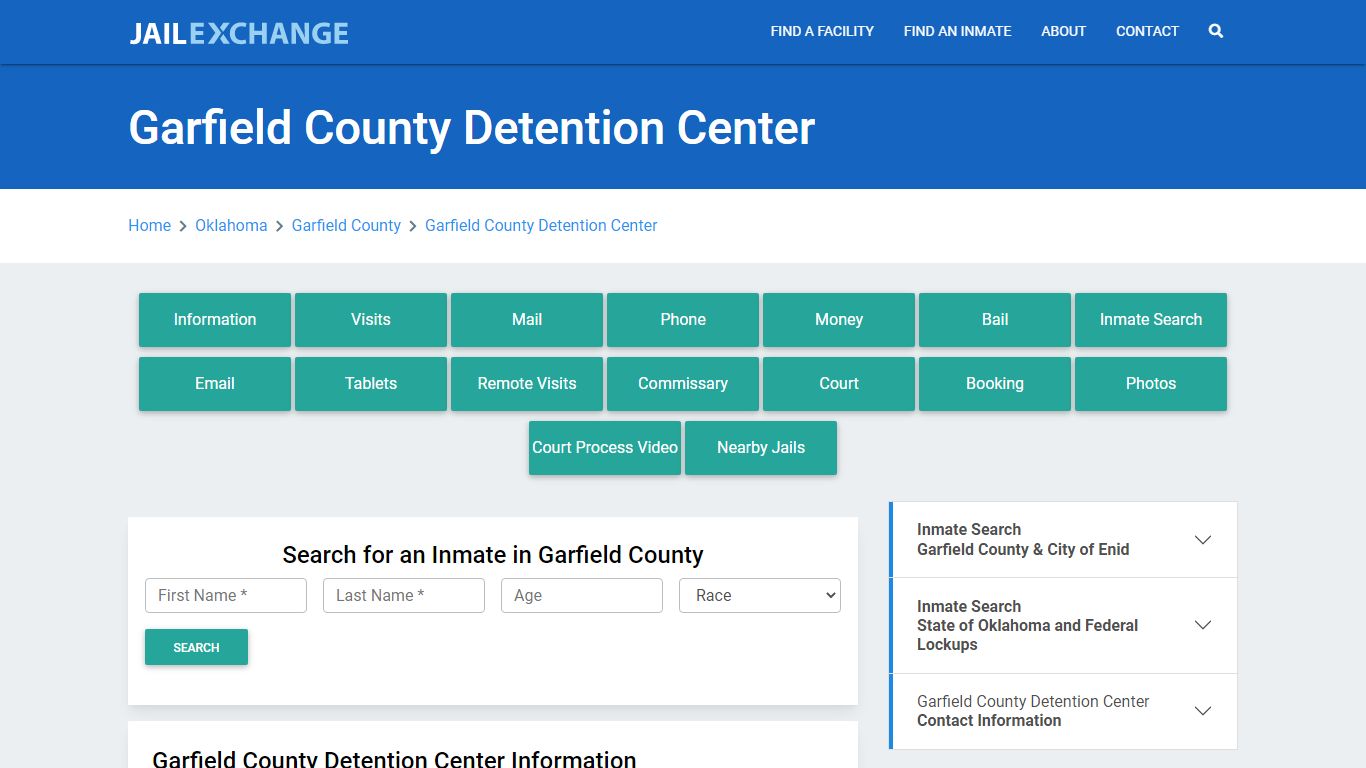 Garfield County Detention Center - Jail Exchange